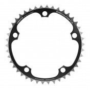CHAINRING FOR ROAD BIKE- 5 Arms- 42T.Ø 135 -INNER- ALUMINIUM SILVER- 7075 TA VENTO -CAMPAGNOLO TYPE- 9/10Speed. 3662458003247