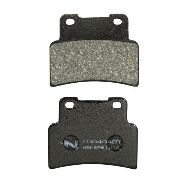 BRAKE PADS NEWFREN FOR APRILIA 125 RS 2006>2011 Front 750 DORSODURO 2009>2018 Front 750 SHIVER 2007>2018 Front YAMAHA 125 MT 2014>, YZF-R125 2014> Front (FD0404BT) (TOURING ORGANIC)