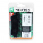 PLAQUETTE DE FREIN NEWFREN POUR HONDA 125 FORESIGHT 2003>2007 AV, 250 FORESIGHT 1999>2007 AV, 1100 CBR 1997> AR, 800 VFR 1998>2002 AR / PEUGEOT 250 SV 2001> AV (FD0255BT) (TOURING ORGANIQUE) 8025832414766