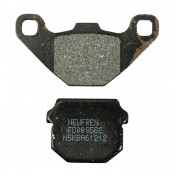 BRAKE PADS NEWFREN FOR PEUGEOT 50 KISBEE Front TKR Front TREKKER Front APRILIA 50-125 RS4 Rear DERBI 50 SENDA DRD RACING 2011> Rear FANTIC 50 CABALLERO Rear (FD0085BE) (ELITE ORGANIC) 8025832413271