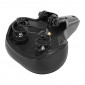 SADDLE- NEWTON FOR URBAN BIKE - NEWFULL BLACK 270x180mm STEEL RAIL (ON CARD) 3700948209356