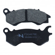 BRAKE PADS NEWFREN FOR HONDA 125 PCX 2009> Front 50 VISION 2010>2016 Front KYMCO 125 AGILITY 2016> Front 125 PEOPLE 125 2016> Front (FD0467BE) (SCOOTER ELITE ORGANIC)