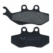 BRAKE PADS NEWFREN FOR APRILIA 50 RS 2000>2005 Front 125 PEGASO 1992>1999 Front DERBI 50 SENDA DRD RACING 2005> Front YAMAHA 50 DT X SM 2004>2011 Front (FD0195BE) (SCOOTER ELITE ORGANIC)