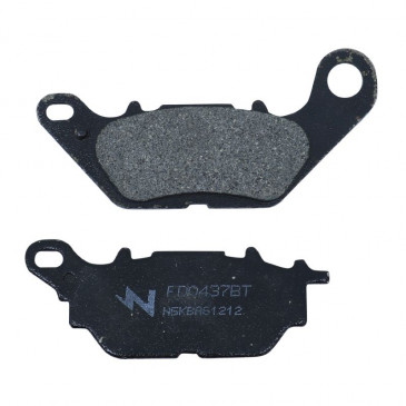 BRAKE PADS NEWFREN FOR YAMAHA 135 CRYPTON 2006>2013 Front 125 N-MAX 2017> Rear 125 TRICITY 2017> Rear 300 TRICITY 2020> Rear (FD0437BA) (TOURING ORGANIC)