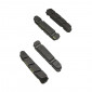 PATIN DE FREIN ROUTE SWISSSTOP -BLACK PRINCE FLASHPRO- POUR SHIMANO/SRAM JANTE CARBONE GOMME NOIR -FREINAGE PROGRESSIF ET MONTE MOINS EN TEMPERATURE EN UTILISATION INTENSIVE (2 PAIRES) 7640121222139