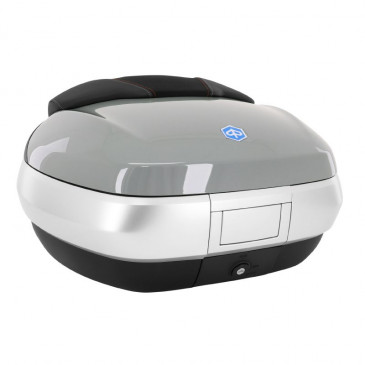 TOP-CASE 50 LT (WITHOUT PLATE 1B006840) "PIAGGIO GENUINE PARTS" 350-500 MP3 2018 HPE GREY 715/C -CM308127-
