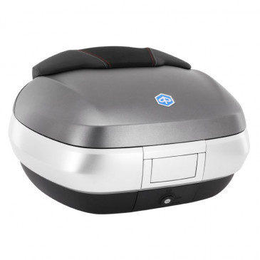 TOP-CASE 50 LT (WITHOUT PLATE 1B006840) "PIAGGIO GENUINE PARTS" 350-500 MP3 2018> GREY 785/A -CM308124-