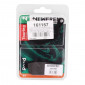 PLAQUETTE DE FREIN NEWFREN POUR HONDA 125 PANTHEON 2003>2007 AR, 250 FORESIGHT 1999>2007 AR, 750 XRV AFRICA TWIN 1990>2003 AR (L 86.5mm - H 40.5mm - P 10.6mm) (FD0136BT) (TOURING ORGANIQUE)