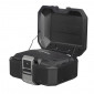 TOP CASE SHAD TR37 TERRA 37Lt BLACK EDITION WITH LOCK SYSTEM - CONTAINS 2 OPEN FACE HELMETS (Plate comes separately). (D0TR37100B). 8430358675391