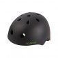 CASQUE VELO CITY JUNIOR POLISPORT URBAN RADICAL NOIR AVEC DECO TAILLE 53-55 SYSTEM QUICK LOCK 5604415085536