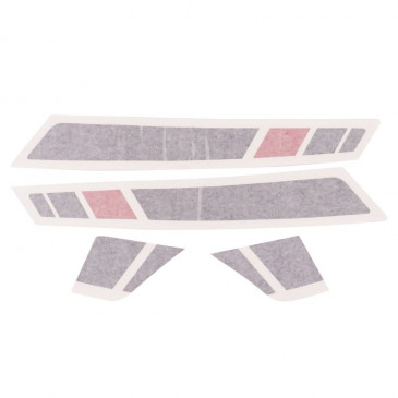 AUTOCOLLANT/STICKER/KIT DECORS AILE ARRIERE ORIGINE PIAGGIO 125-300 VESPA GTS 2016> -2H001925000A1-