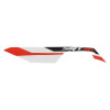 AUTOCOLLANT/STICKER/DECOR AILE ARRIERE GAUCHE (ROUGE/NOIR/BLANC) ORIGINE PIAGGIO GILERA 50 SMT, RCR 2018> -2H002137-