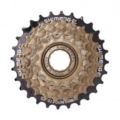 ROUE LIBRE 7V. P2R SHIMENG 14-28 BRONZE/NOIR INDEXEE