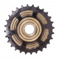 FREEWHEEL 7 Speed. SELECTION P2R 14-28 indexed - BRONZE-BLACK 3700948219645