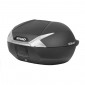 TOP CASE SHAD SH47 NOIR 47L AVEC REFLECTEUR BLANC (D0B47106) 8430358673717