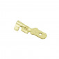COSSE ELECTRIQUE LAITON NON ISOLEE PLATE MALE 4.8 (VENDU AU SACHET DE 100 PIECES) -SELECTION P2R- 3701213425723