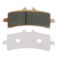 PLAQUETTE DE FREIN CL BRAKES POUR APRILIA 1000 RSV4 2009> AV / DUCATI 1100 HYPERMOTARD 2010> AV, 1098 STREETFIGHTER 2009> AV (1 JEU DE 2 PLAQUETTES) (1185 XBK5 SPORT METAL FRITTE) 0841754012624