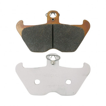 PLAQUETTE DE FREIN CL BRAKES POUR BMW K 100 LT, K 1100 LT, K 1200 LT, K 1200 RS, K1, R 1100 RS, R 1100 RT, R 1100 S, R 1150 GS, R 80 R, R 850 C (1 JEU DE 2 PLAQUETTES) (2430 XBK5 SPORT METAL FRITTE)