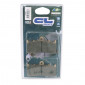 BRAKE PADS SET (2 pads) CL BRAKES FOR BMW R 850 R 2003>, R 1150 R 2001> R 1100 RS 2001>, R 1200 R 2006>, K 1300 R 2009>, K 1600 GT 2011> Front - (2960 A3+ TOURING SINTERED) 841754006067