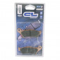 PLAQUETTE DE FREIN CL BRAKES POUR BMW R 850 R, R 850 RT, R 1100 GS, R 1100 S, R 1150 GS, R 1150 R, R 1200 GS, R 1200 R, R 1200 RS AR (1 JEU DE 2 PLAQUETTES) ( 2900 RX3 TOURING METAL FRITTE) 0841754005633
