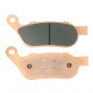 PLAQUETTE DE FREIN CL BRAKES POUR HARLEY-DAVIDSON 1584 FAT-BOY, SOFTAIL, DYNA, 1690 ELECTRA GLIDE, DYNA, SOFTAIL AR (1 JEU DE 2 PLAQUETTES) (1213 RX3 CUSTOM METAL FRITTE) 0841754014086