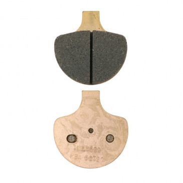 BRAKE PADS SET (2 pads) CL BRAKES FOR HARLEY-DAVIDSON 883 SPORTSTER 1984>1999, 1200 xWdH SPORTSTER, 1340 FLST SOFTAIL, FXDL, FXE, FXRT, FXSTC, FXWG, FXRS, FXDB Front - (2699 A3+ CUSTOM SINTERED) 0841754004810