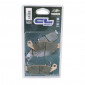 BRAKE PADS SET (2 pads) CL BRAKES FOR HONDA 600-650-700 TRANSALP, 400-600-650 XR-R, 750 AFRICA-TWIN / KAWASAKI 250-400-650 KLX - (2300 A3+ TOURING SINTERED) 0841754001642