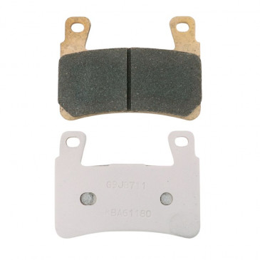 PLAQUETTE DE FREIN CL BRAKES POUR HONDA CB 1300 F, CB 1300 R, CBR 600 RR, CBR RR 900 FIREBLADE / HARLEY-DAVIDSON 1584 FAT-BOY, 1690 SOFTAIL AV (1 JEU DE 2 PLAQUETTES) (2711 XBK5 SPORT METAL FRITTE) 0841754009181
