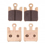 BRAKE PADS SET (4 pads) CL BRAKES FOR KAWASAKI ZX-6RR 2003>2007, ZX-10R 2004>2007, ZX-12R 2004>, VN 1600 2005> Front / SUZUKI 1000 GSX-R 2003>, 1600 INTRUDER 2005> Front (1110 A3+ TOURING SINTERED)