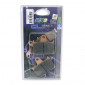 BRAKE PADS SET (2 pads) CL BRAKES FOR KAWASAKI ZX-7RR NINJA 1996>2002, 1400 GTR 2007>, 1400 ZZR 2006> / SUZUKI 600-1000 GSX-R, 1400 GSX Rear - (2813 RX3 TOURING SINTERED) 0841754005404