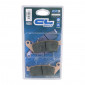 BRAKE PADS SET (2 pads) CL BRAKES FOR HONDA 750-950-1000 VFR, 1100 PANEUROPEAN, 1300 CTX, 680 DN-01/TRIUMPH 900 TIGER/VICTORY 1731 HAMMER, VEGAS/YAMAHA 1670 MT-01 2007> Rear - (2313 RX3 TOURING SINTERED)