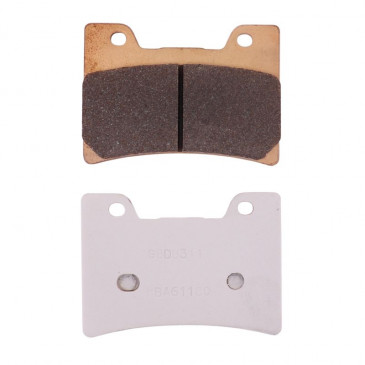 PLAQUETTE DE FREIN CL BRAKES POUR YAMAHA 850 TDM 1996>2001 AV, 1100 V-MAX 1993>2001 AV/YAMAHA FJ 1200 1991>1995 AV, FZR 600 R 1990>1995 AV, FZR 1000 EXUP 1989>1990 AV (1 JEU DE 2 PLAQUETTES) (2311 XBK5 SPORT METAL FRITTE) 0841754008887