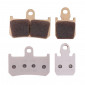 PLAQUETTE DE FREIN CL BRAKES POUR YAMAHA 1000 YZF-R1 2007>2014 AV, 1670 MT-01 2007>2009 AV, 1700 V-MAX 2009> AV (2 JEUX DE 2 PLAQUETTES) (1180 XBK5 SPORT METAL FRITTE) 0841754012501