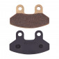 PLAQUETTE DE FREIN CL BRAKES POUR SYM 125 JOYRIDE 2001>2010 AV, RS2 2002> AV (1 JEU DE 2 PLAQUETTES) (3067 MSC) 0841754008184