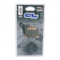 PLAQUETTE DE FREIN CL BRAKES POUR PIAGGIO 300-500 MP3 LT BUSINESS 2014>, 530 MP3 AV (1 JEU DE 2 PLAQUETTES) (3109 MSC) 0841754015106
