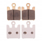 PLAQUETTE DE FREIN CL BRAKES POUR KAWASAKI 600 ZX-6 RR 2003>2007 AV, 1000 ZX-10 R 2004>2007 AV, 1200 ZX-12 R 2004> AV, 1600 VN VULCAN 2005> AV (2 JEUX DE 2 PLAQUETTES) (1110 XBK5 SPORT METAL FRITTE) 0841754008573