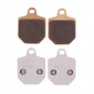 BRAKE PADS SET (4 pads) CL BRAKES FOR HM 125-250-450-490 CRM 2007 Front /HUSABERG 570 FS 2010> Front/KTM 450-560 SX 2006> Front - (1129 XBK5 SPORT SINTERED) 0841754012754