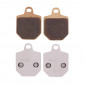 BRAKE PADS SET (4 pads) CL BRAKES FOR HM 125-250-450-490 CRM 2007 Front /HUSABERG 570 FS 2010> Front/KTM 450-560 SX 2006> Front - (1129 XBK5 SPORT SINTERED)