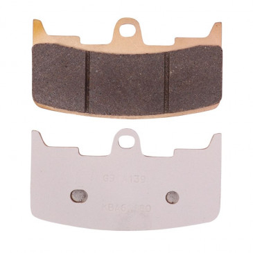 PLAQUETTE DE FREIN CL BRAKES POUR BUELL 984 XB9S LIGHTNING 2003> AV, 1200 XB12R FIREBOLT 2004>2008 AV (1 JEU DE 2 PLAQUETTES) (1139 XBK5 SPORT METAL FRITTE) 0841754010453
