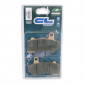 BRAKE PADS SET (2 pads) CL BRAKES FOR HARLEY-DAVIDSON 1130 MUSCLE V-ROD 2009> Rear 1584 ROAD GLIDE 2008> Rear 1690 STREET GLIDE 2011> Rear - (1172 A3+ CUSTOM SINTERED) 0841754011238