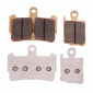 BRAKE PADS SET (4 pads) CL BRAKES FOR HONDA 1200 VFR 2010> Front - (1216 XBK5 SPORT SINTERED)