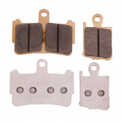 PLAQUETTE DE FREIN CL BRAKES POUR HONDA 1200 VFR 2010> AV (2 JEUX DE 2 PLAQUETTES) (1216 XBK5 SPORT METAL FRITTE) 0841754013829
