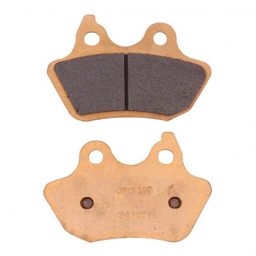 BRAKE PADS SET (2 pads) CL BRAKES FOR HARLEY-DAVIDSON 1450 SOFTAIL 2006>2007, 1584 FAT-BOY 2007, 1584 SOFTAIL 2007> Rear - (1237 RX3 TOURING SINTERED)