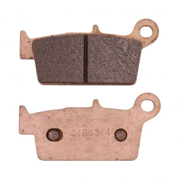 PLAQUETTE DE FREIN CL BRAKES POUR GAS GAS 300 EC 2000>2010 AR/SUZUKI 250 RM 1996>2008 AR / YAMAHA 250 WR X 2008>2013 AR, 125 YZ 1998>2002 AR (1 JEU DE 2 PLAQUETTES) (2314 X59 CROSS METAL FRITTE) 0841754013546