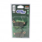 BRAKE PADS SET (2 pads) CL BRAKES FOR HONDA 250-400-600-650 XR-R, 50-80 CRM/KAWASAKI 250-300-400-650 KLX/GAZ-GAZ 125-250-300-400-450-500-515 EC/YAMAHA 125-250-400 WR Rear - (2314 X59 CROSS SINTERED) 0841754013546