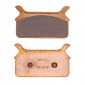 BRAKE PADS SET (2 pads) CL BRAKES FOR HARLEY-DAVIDSON 1340 DYNA, ELECTRA-GLIDE, SOFTAIL, FLT-SERIES, TOUR-GLIDE - REAR (2342 RX3 TOURING SINTERED) 0841754002564