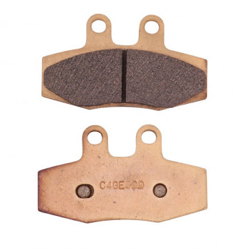 PLAQUETTE DE FREIN CL BRAKES POUR KTM 125-250-300 EXC 1990>, 125-250-350 GS 1988>, 125-250-350-500-600 MX 1988> AV+AR (1 JEU DE 2 PLAQUETTES) (2399 X59 CROSS METAL FRITTE) 0841754014291