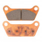 BRAKE PADS SET (2 pads) CL BRAKES FOR HARLEY-DAVIDSON 1200 FLH 1980>, 1340 FLH 1981>, 1340 FLT 1980>1985, 1340 FLHT 1984> Rear - (2702 RX3 CUSTOM SINTERED) 0841754004889