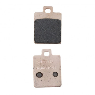 PLAQUETTE DE FREIN CL BRAKES POUR PIAGGIO 50 ZIP 2T/4T 2006>, LIBERTY 2T AV 1997>, LIBERTY 4T AV 2000>, VESPA LX 2T AV 2005>, VESPA LX 4T AV 2005>, ZIP AV 1996>1999 (1 JEU DE 2 PLAQUETTES) (3043 SC) 0841754006852