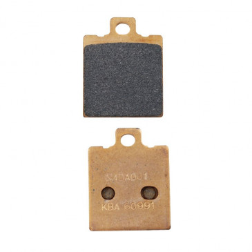 PLAQUETTE DE FREIN CL BRAKES POUR APRILIA 50 RS 1993>1999 AV, RS 1993>1995 AR/BETA 50 QUADRA 1997> AV (1 JEU DE 2 PLAQUETTES) (3001 SC) 0841754006197